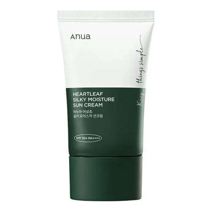 ANUA Heartleaf Silky Moisture Sun Cream