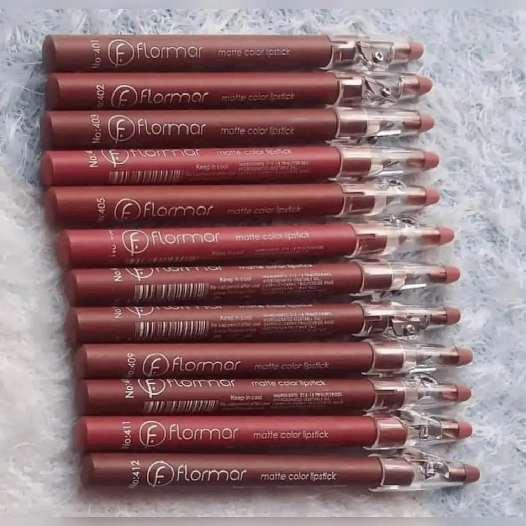 Flormar 12 Matte Lip Pencils