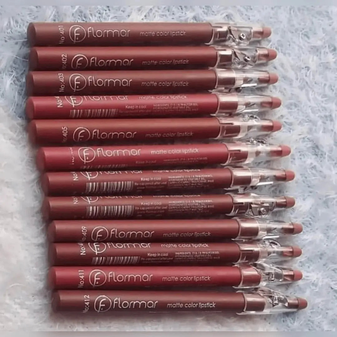 Flormar 12 Matte Lip Pencils