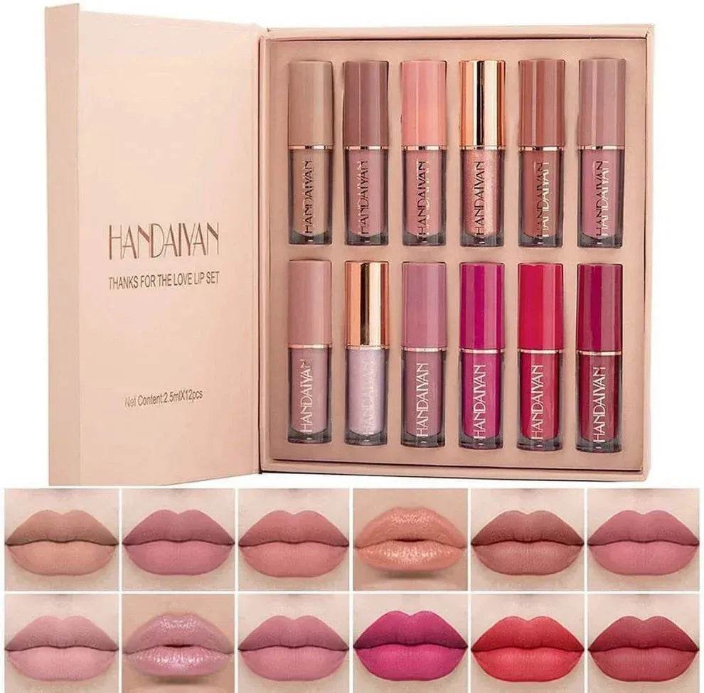 Handaiyan 12-Piece Lip Set